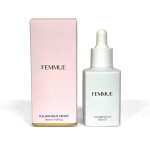 Femmue Illuminous Velvet Hydrating Face Serum New $48 1oz Korean Gel Moisturizer